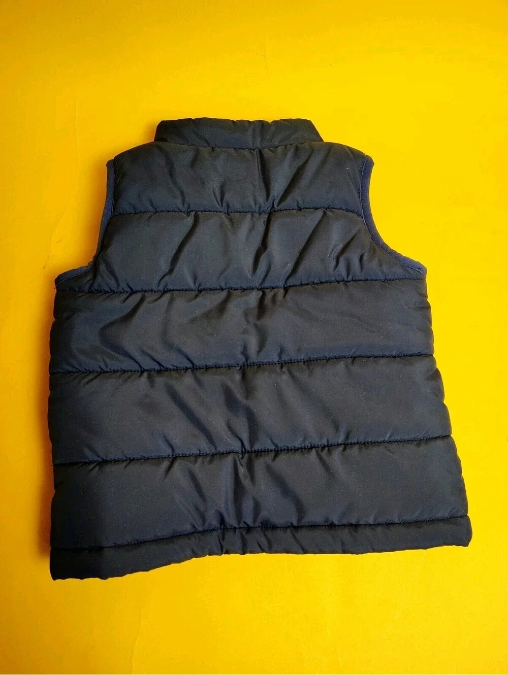Nike Just Do It Puffer Vest Infant Boys 18M Toddler Navy Teal Blue Quilted